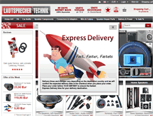 Tablet Screenshot of lautsprecher-technik.com
